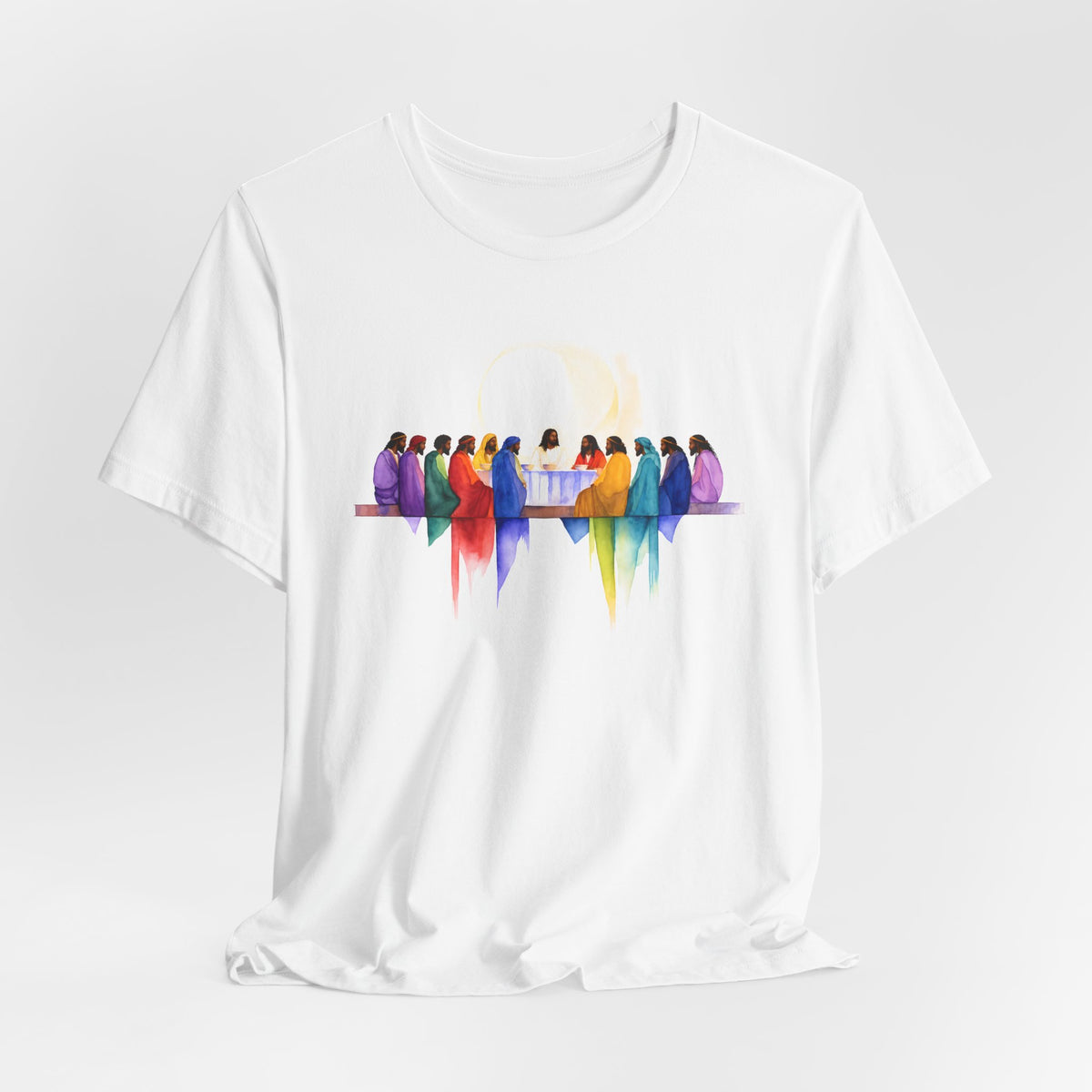 The Last Supper Watercolor Tee | Passover Table Shirt | Yah's Covenant