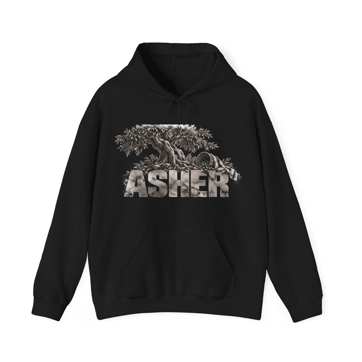 Tribe of Asher Hoodie | Hebrew Israelite Hoodie | Yah's Covenant