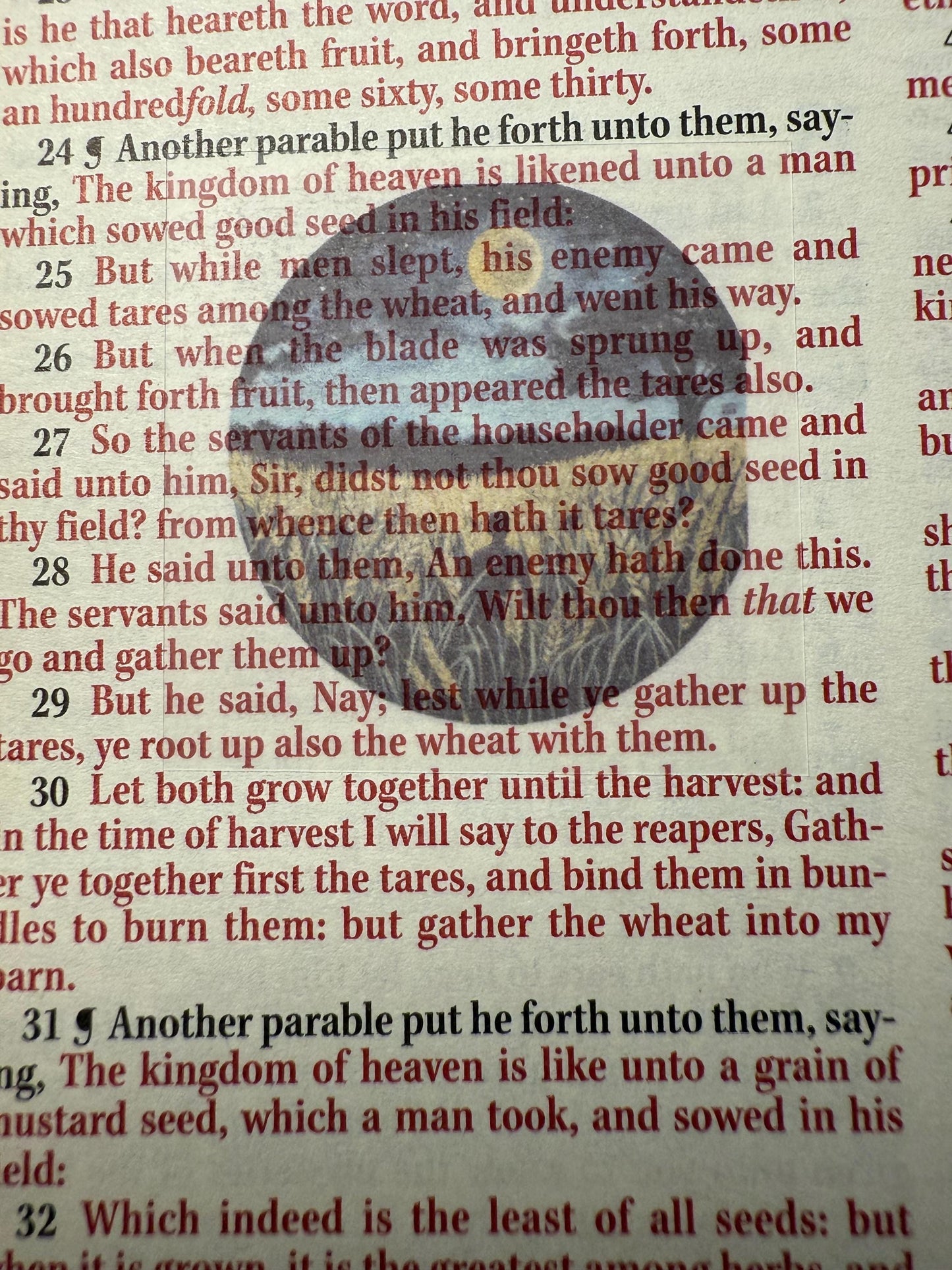 Mini Bible Stickers - Jesus Christ Parables and Miracles Scripture Stickers