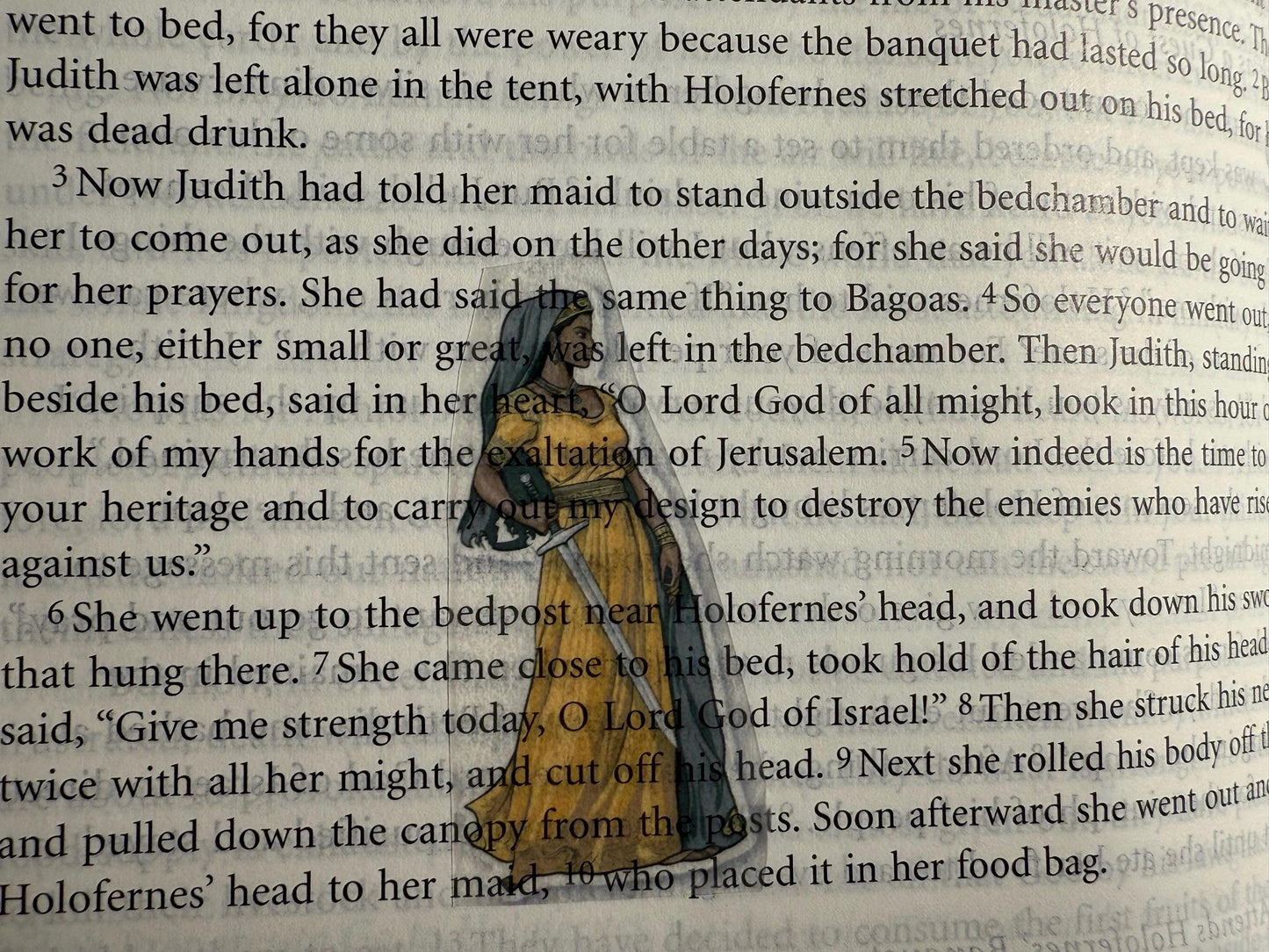 Apocrypha Bible Stories - Clear Scripture Stickers