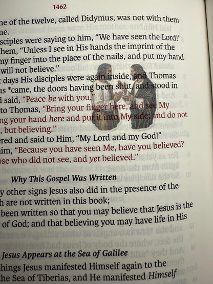 Mini Bible Sticker Collection Set - Small Clear Scripture Stickers - NT, OT & Women Biblical Stories