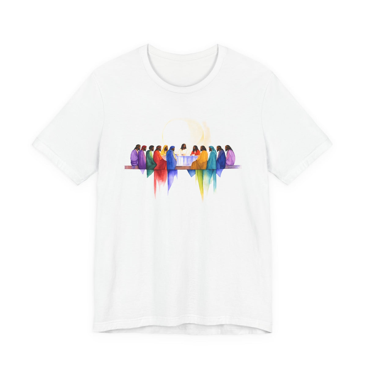 The Last Supper Watercolor Tee | Passover Table Shirt | Yah's Covenant