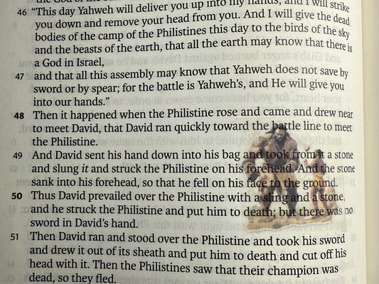 Mini Bible Sticker Collection Set - Small Clear Scripture Stickers - NT, OT & Women Biblical Stories