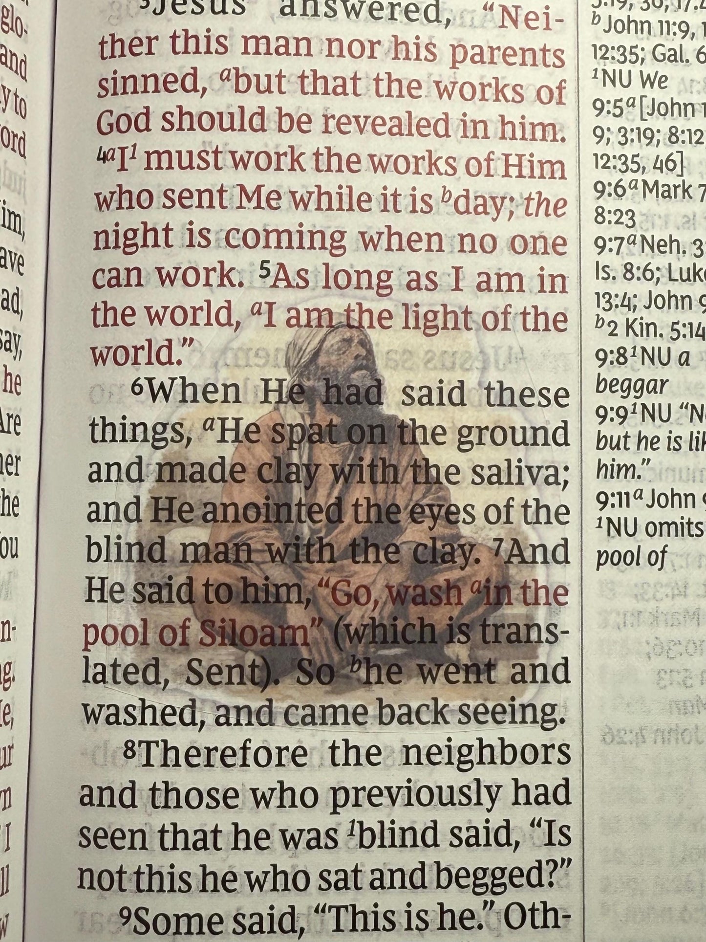 New Testament Bible Stories - Clear Scripture Stickers