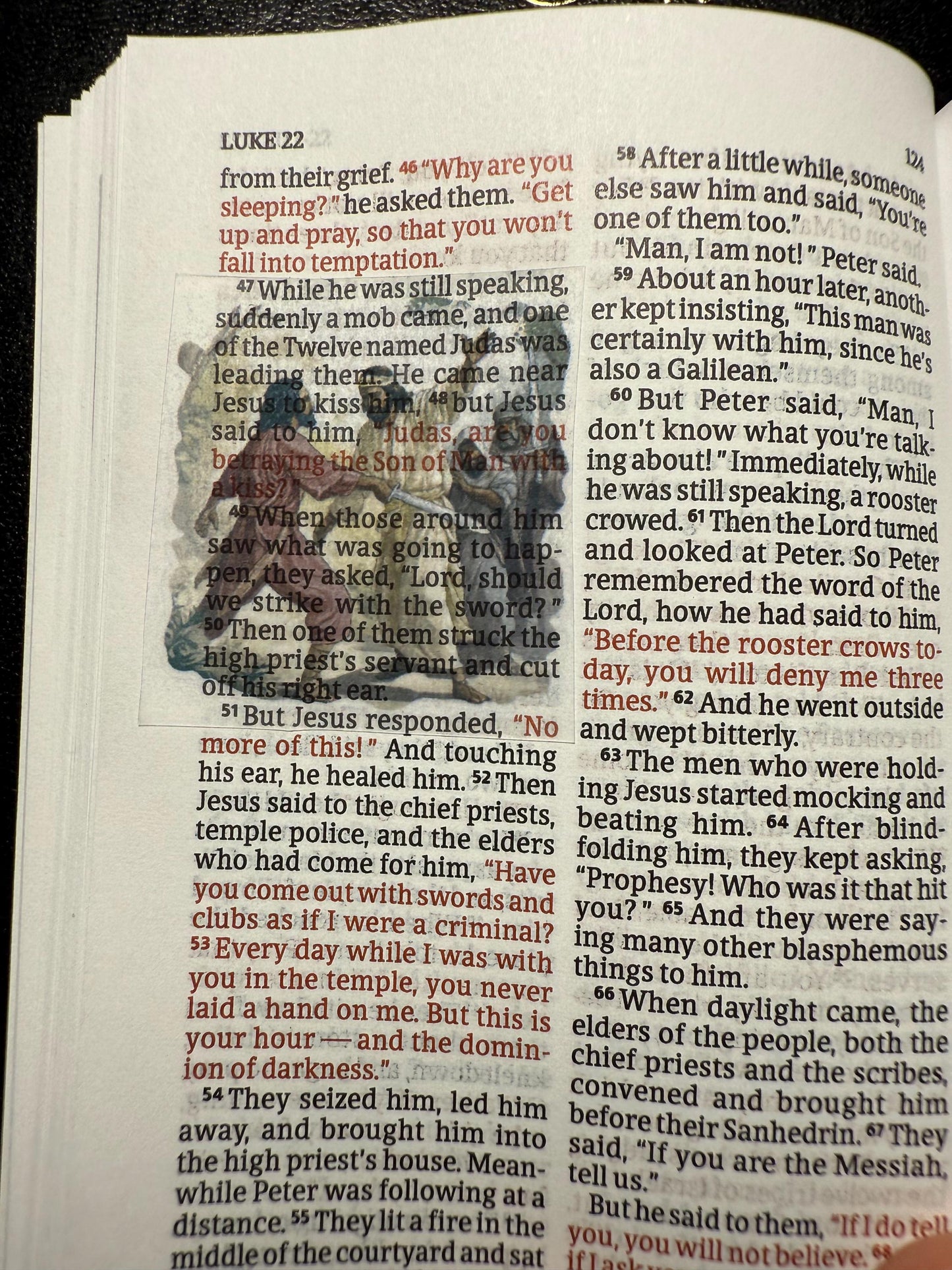 Compact Pocket New Testament with Psalms - Scripture Stickers (Precut/Standard)