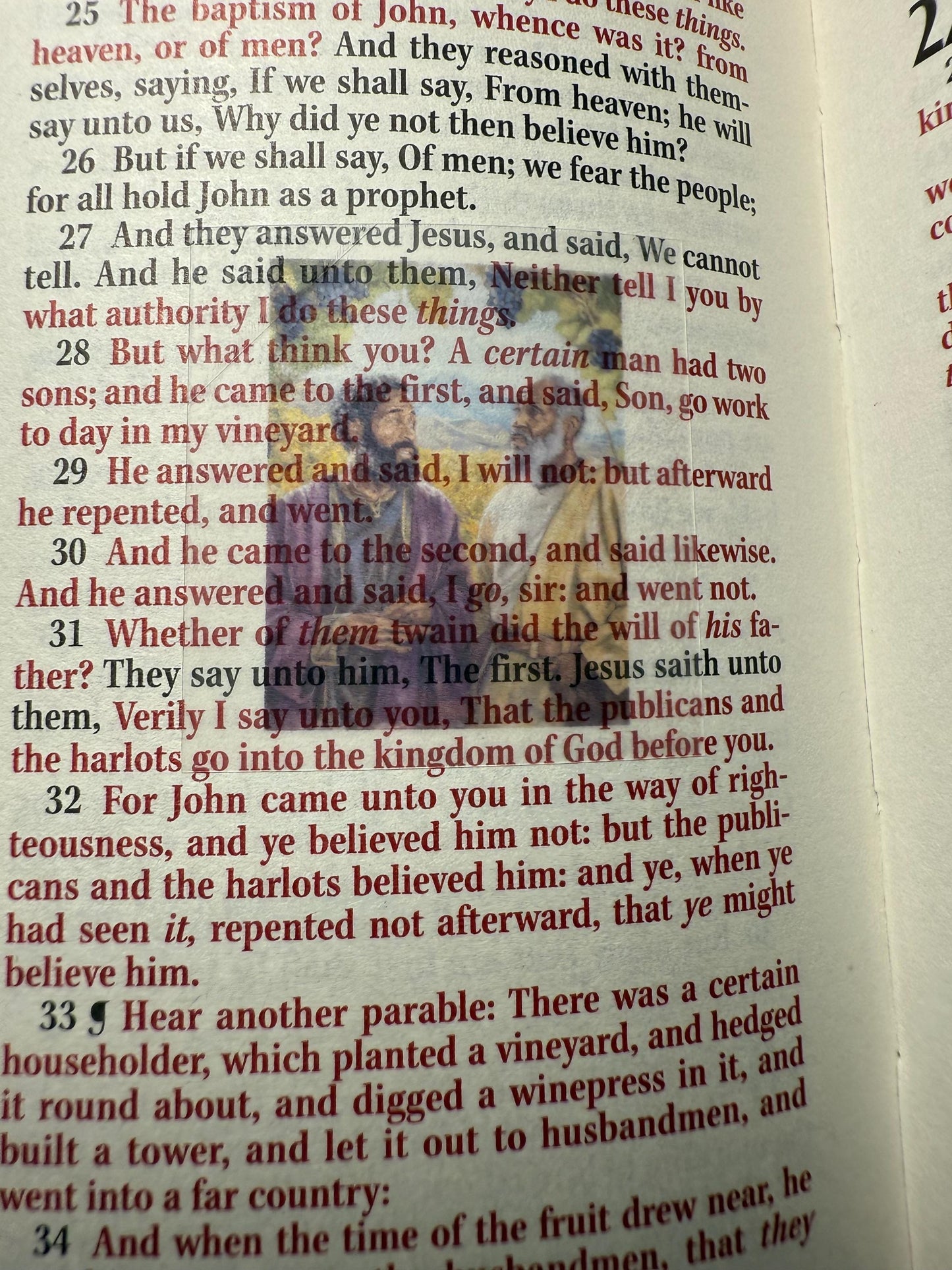 Mini Bible Stickers - Jesus Christ Parables and Miracles Scripture Stickers
