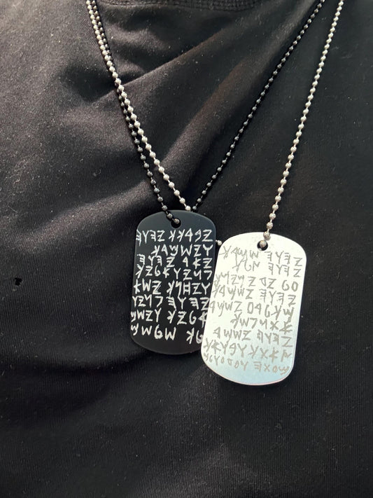 Paleo-Hebrew Blessing Necklace: Faith & Protection