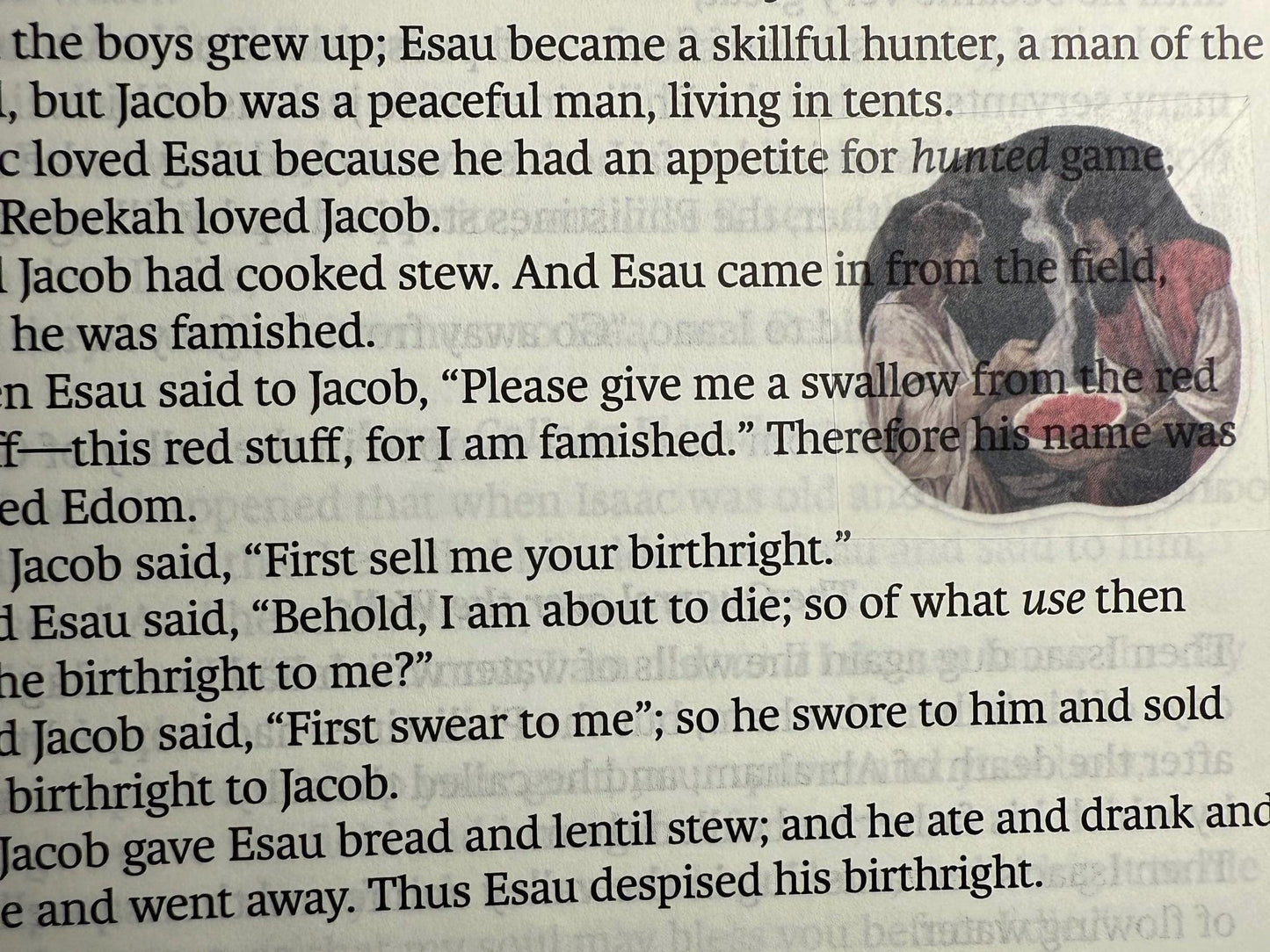 Mini Bible Sticker Collection Set - Small Clear Scripture Stickers - NT, OT & Women Biblical Stories