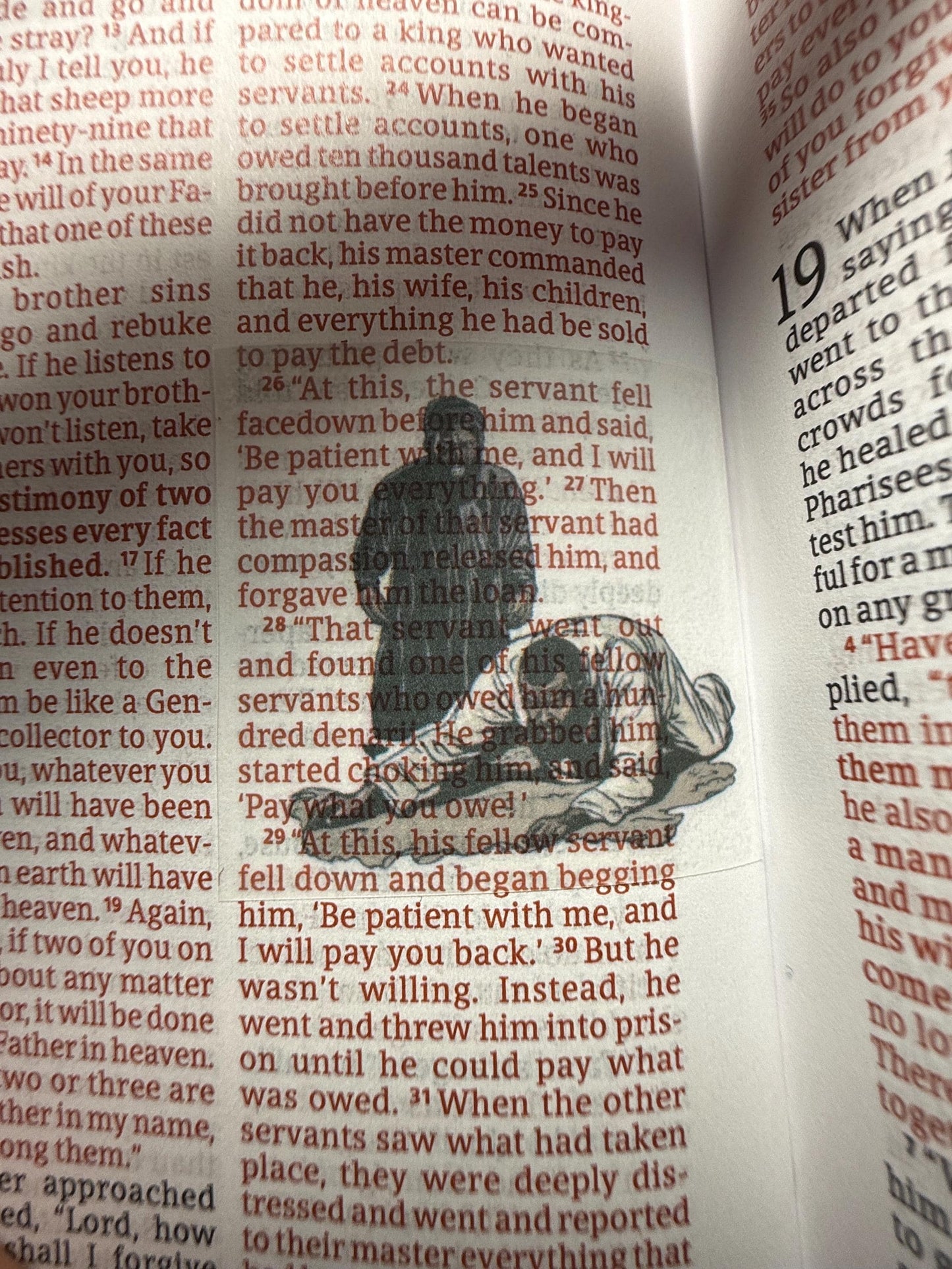 Compact Pocket New Testament with Psalms - Scripture Stickers (Precut/Standard)