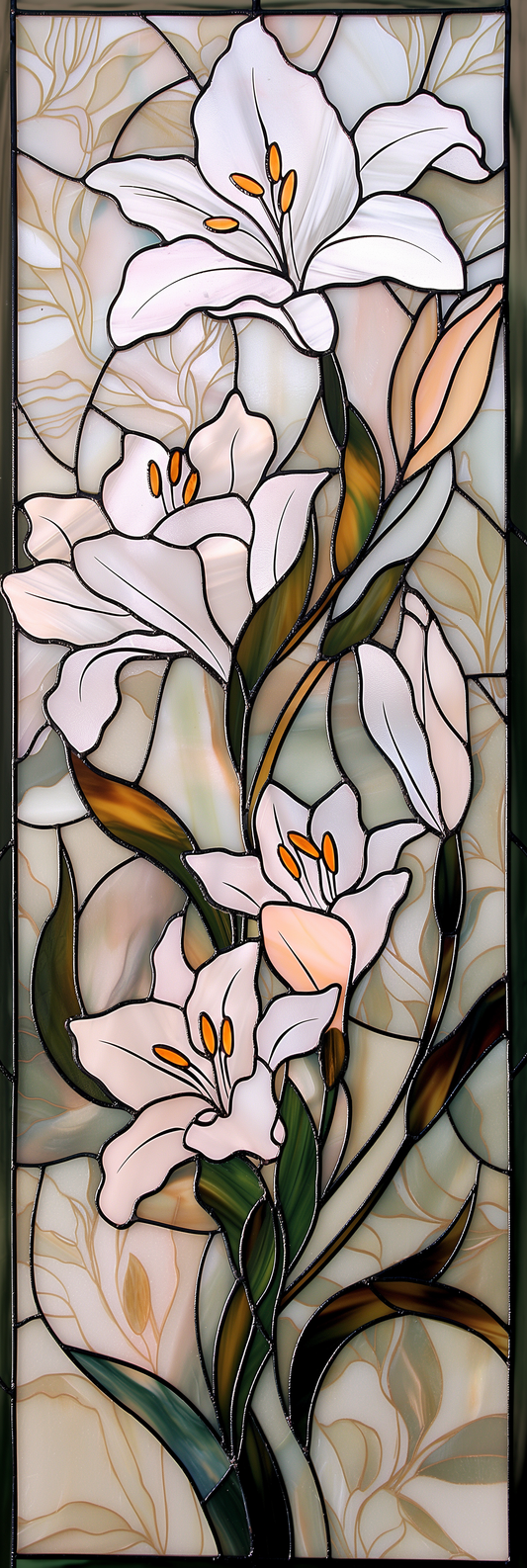 Stained Glass Floral Bookmarks, 24 Designs, Watercolor Flower Bookmark Set, Book Lover Gift, Gift for Reader, Teacher Appreciation Gift