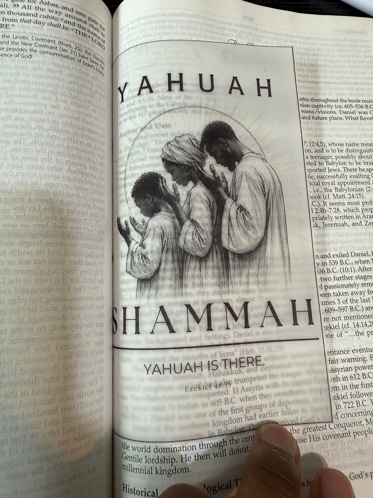 Names of Yahuah Vellum Bible Inserts, Hebrew Roots Scripture Journaling Art, Messianic Faith Gift, Israelite
