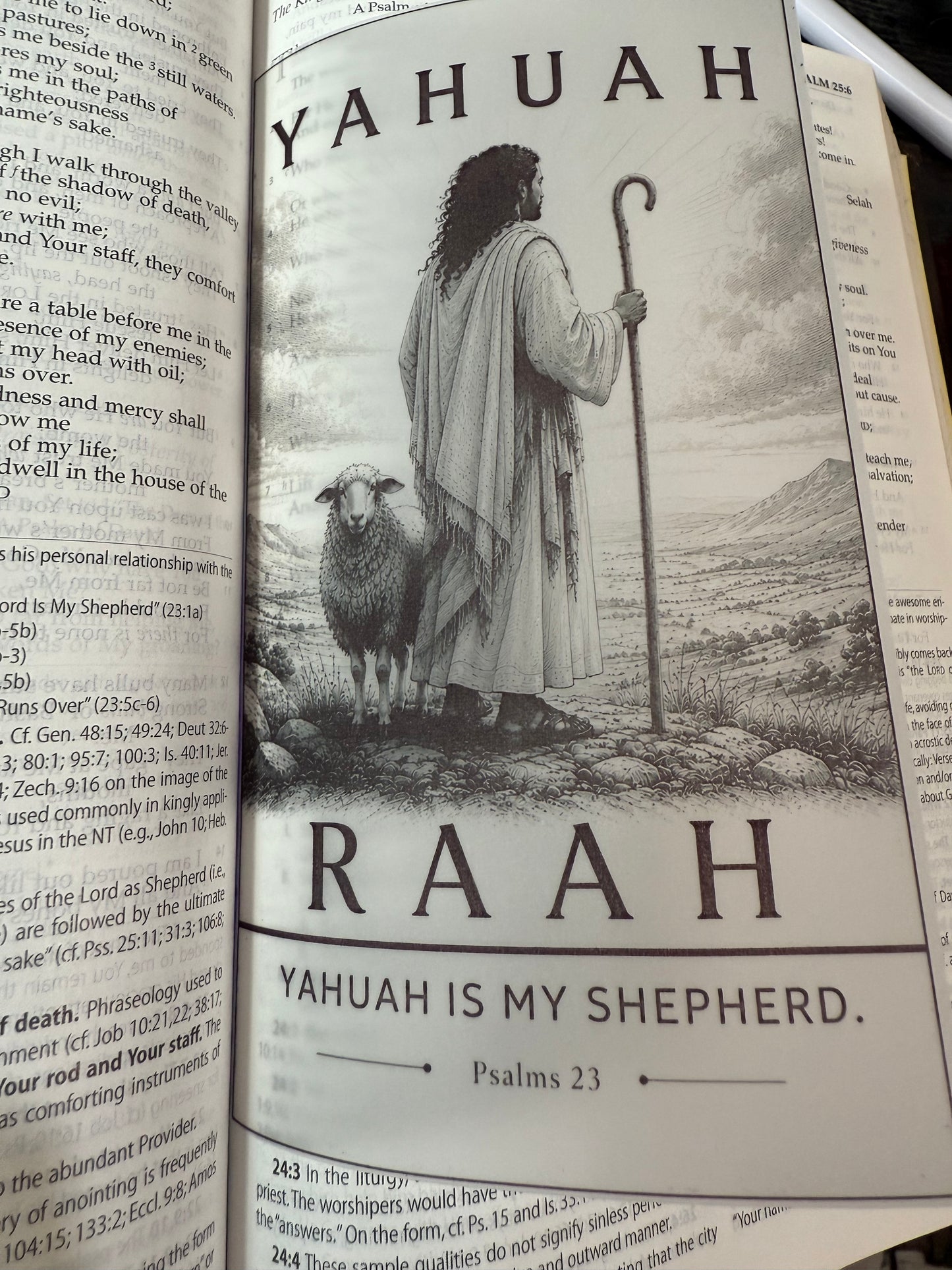 Names of Yahuah Vellum Bible Inserts, Hebrew Roots Scripture Journaling Art, Messianic Faith Gift, Israelite