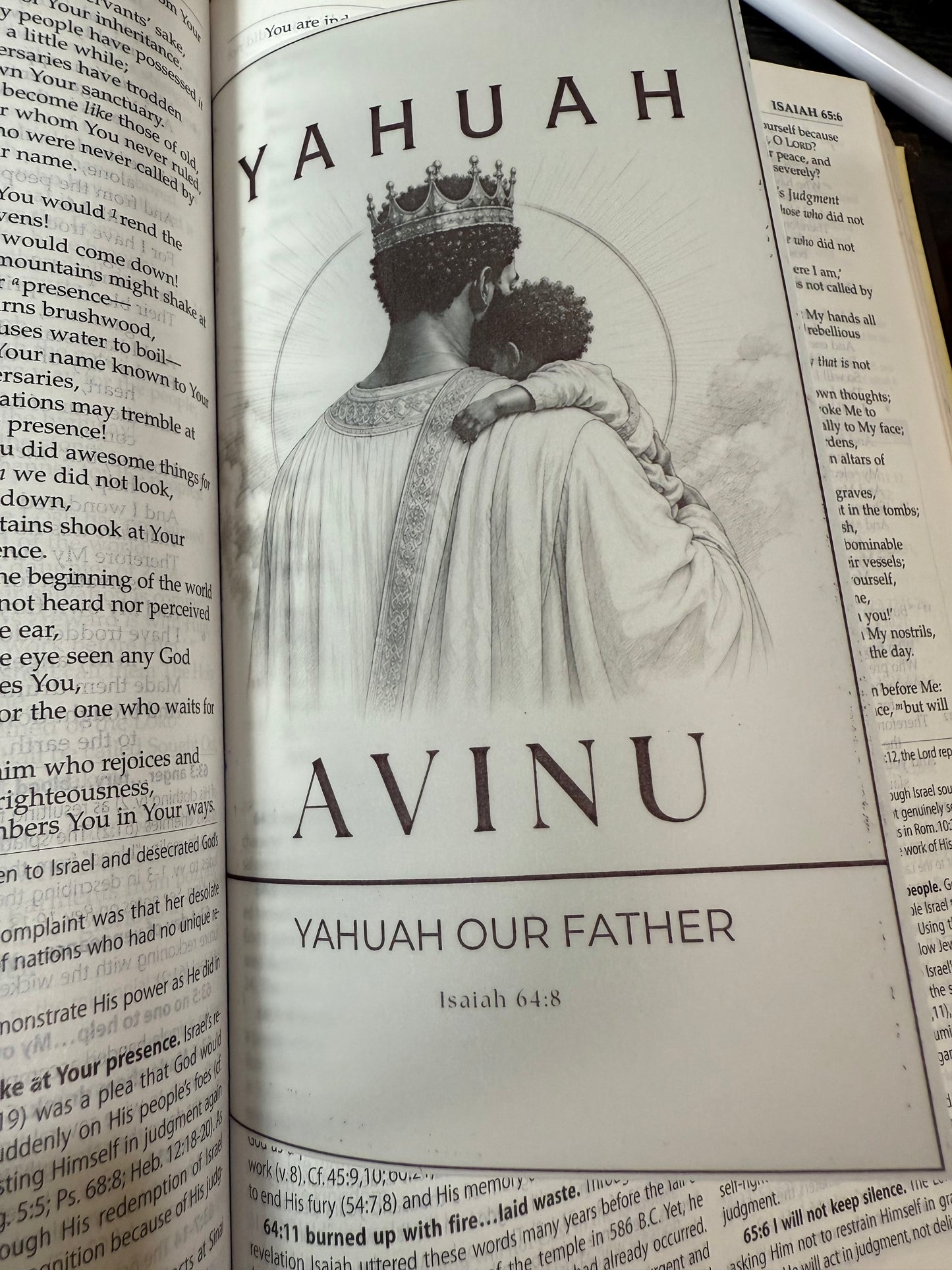 Names of Yahuah Vellum Bible Inserts, Hebrew Roots Scripture Journaling Art, Messianic Faith Gift, Israelite