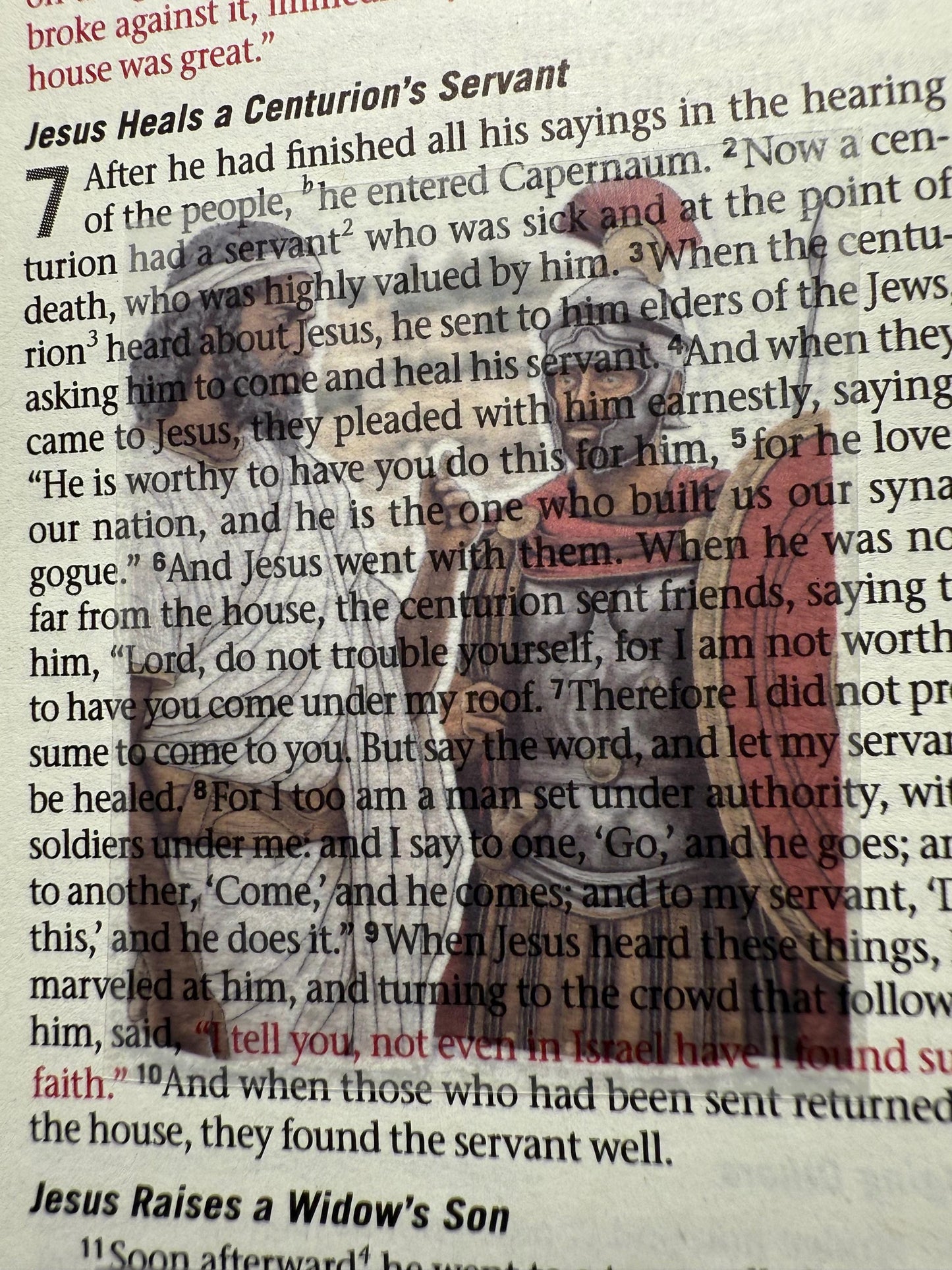 Jesus Christ Parables and Miracles - Clear Scripture Stickers