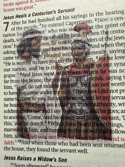 Jesus Christ Parables and Miracles - Clear Scripture Stickers