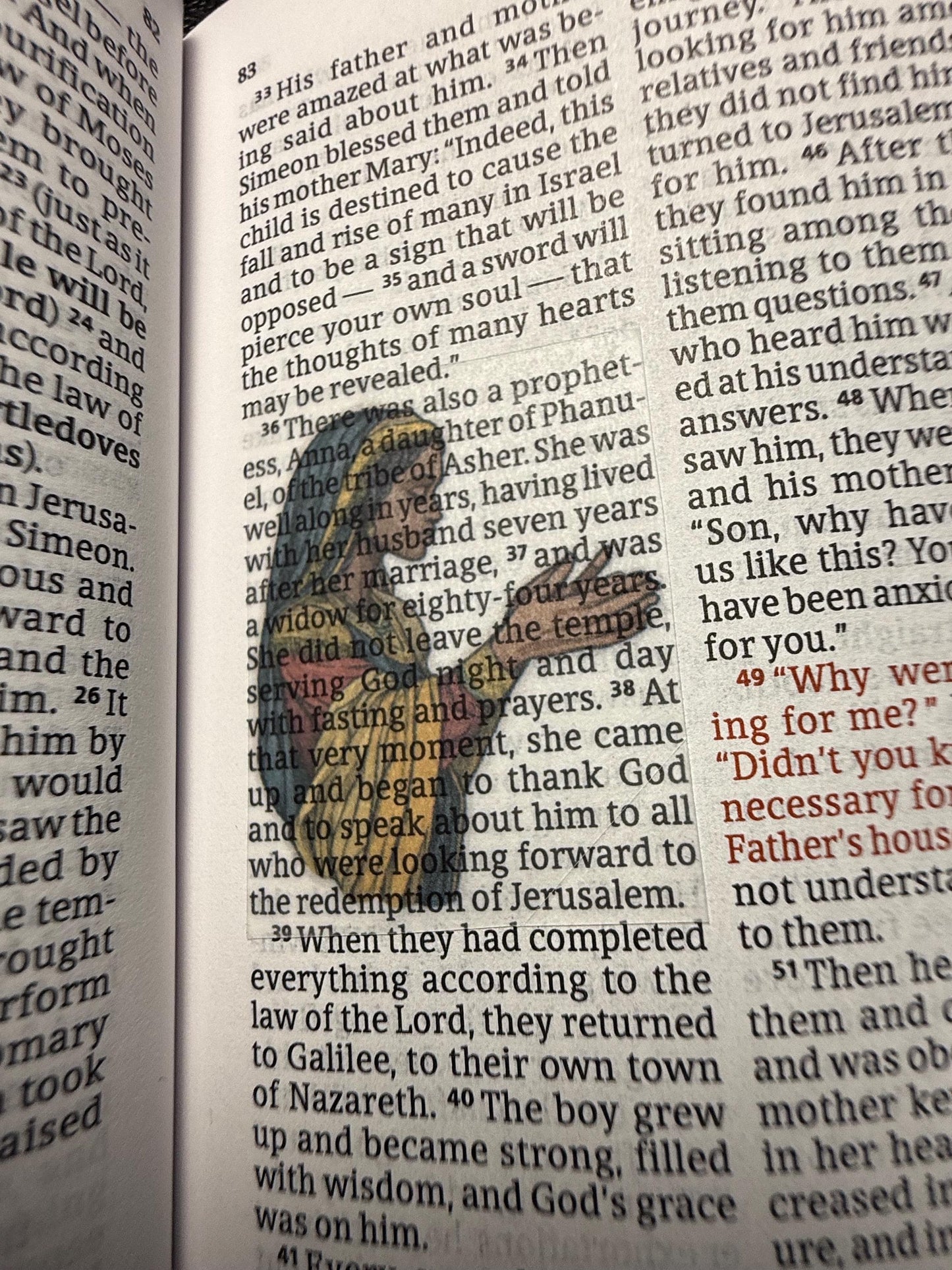 Compact Pocket New Testament with Psalms - Scripture Stickers (Precut/Standard)