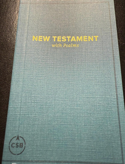 Compact Pocket New Testament with Psalms - Scripture Stickers (Precut/Standard)