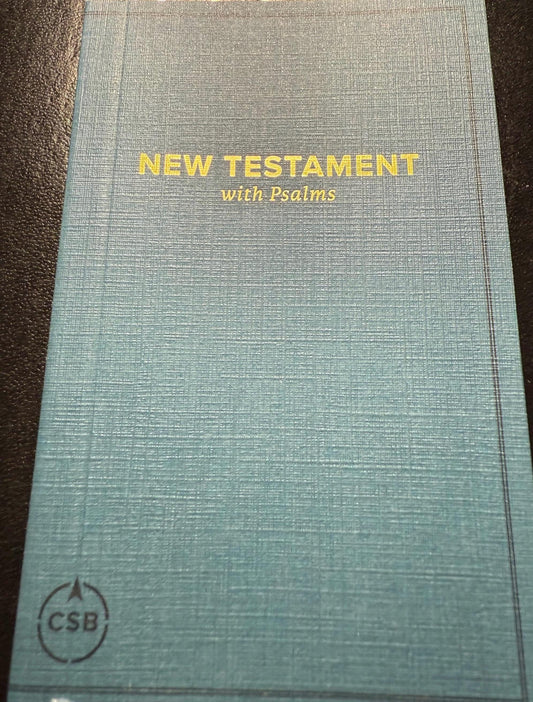 Compact Pocket New Testament with Psalms - Scripture Stickers (Precut/Standard)