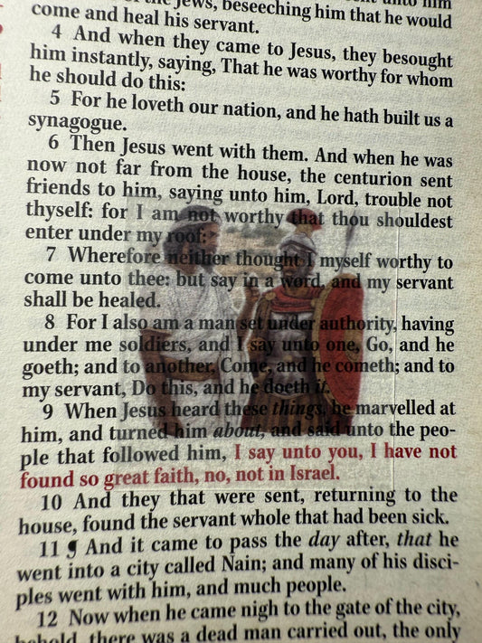 Mini Bible Stickers - Jesus Christ Parables and Miracles Scripture Stickers