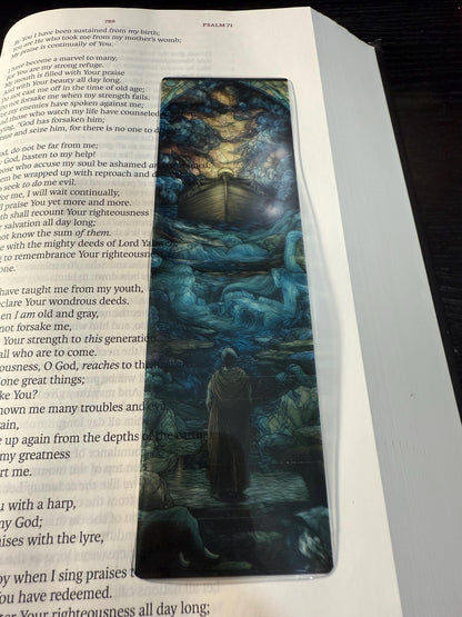 Stained Glass Transparent Bookmark Set 2 - Christian Scripture Bookmarks