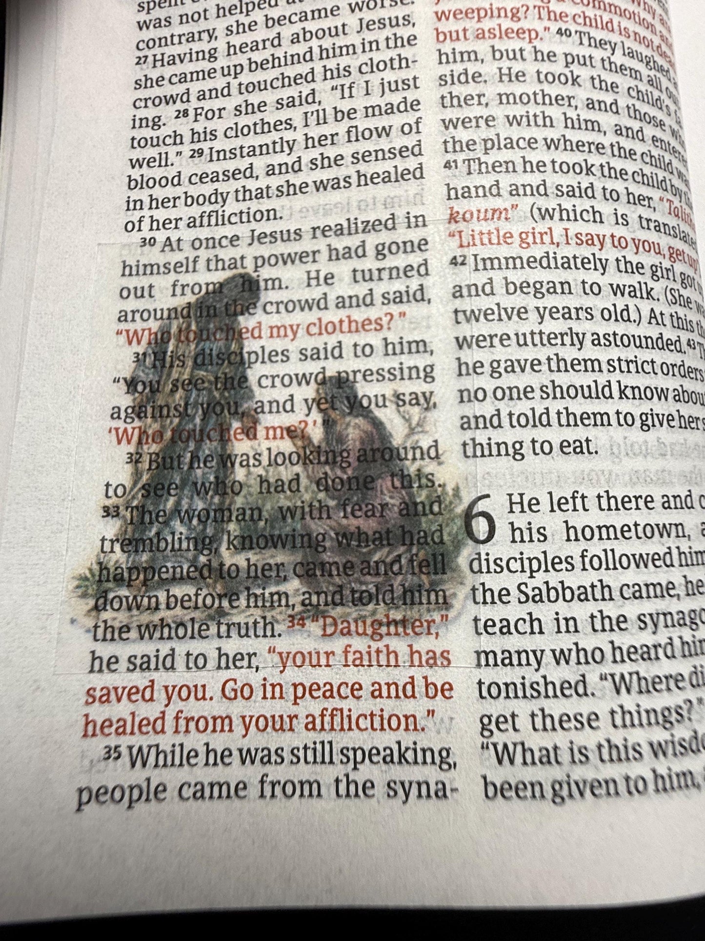 Compact Pocket New Testament with Psalms - Scripture Stickers (Precut/Standard)