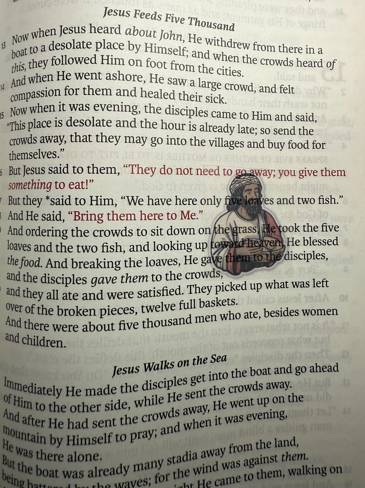 Mini Bible Stickers - New Testament Scripture Stickers