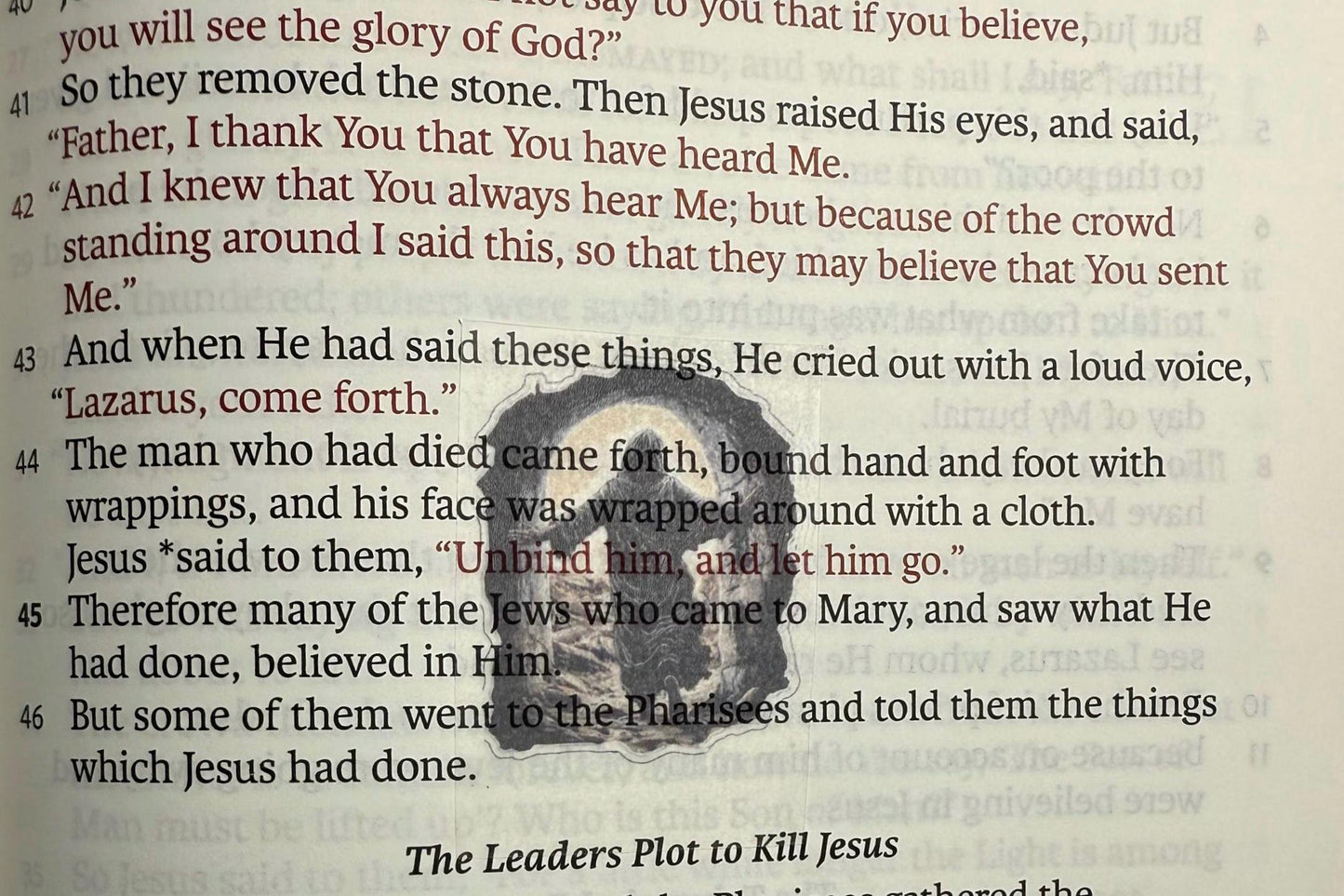 Mini Bible Stickers - New Testament Scripture Stickers